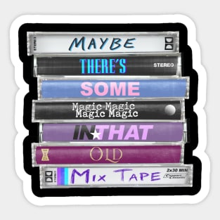 Mix Tape Sticker